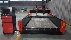 双鸭山宝清县HW-1825双头重型浮雕石材雕刻机