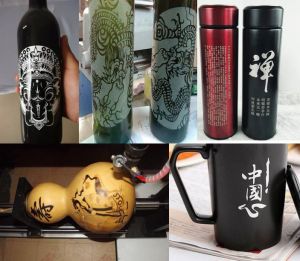 双鸭山宝清县酒瓶葫芦工艺品激光雕刻机